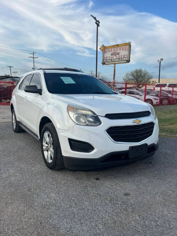 2016 Chevrolet Equinox for sale at WALESTER AUTO SALES in Hidalgo TX