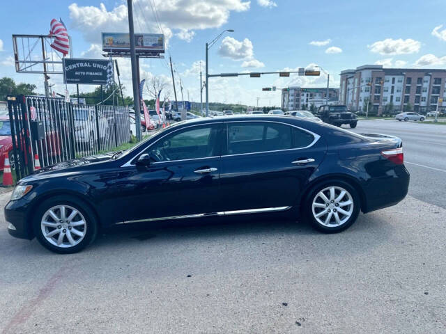 2007 Lexus LS 460 for sale at Central Union Auto Finance LLC in Austin, TX