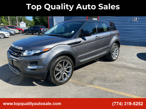 2015 Land Rover Range Rover Evoque for sale at Top Quality Auto Sales in Westport MA