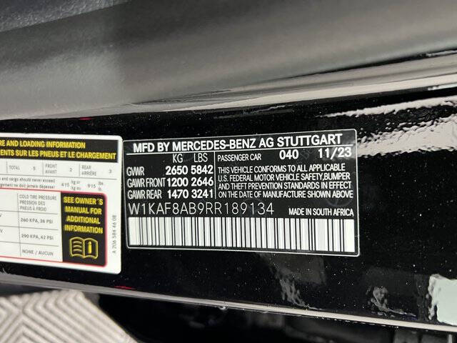 2024 Mercedes-Benz C-Class AMG C 63 S E Performance