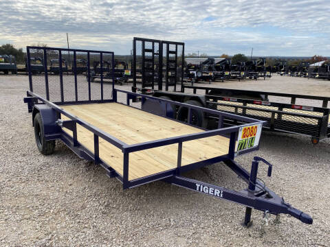 2025 Tiger - Utility Trailer - 77x14' for sale at LJD Sales in Lampasas TX