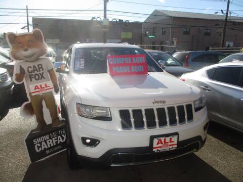 2015 Jeep Grand Cherokee for sale at ALL Luxury Cars in New Brunswick NJ