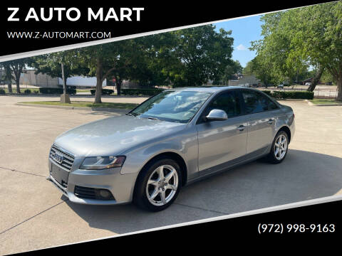 2009 Audi A4 for sale at Z AUTO MART in Lewisville TX