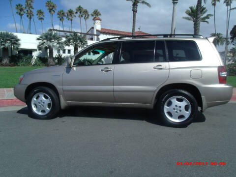 2004 Toyota Highlander for sale at OCEAN AUTO SALES in San Clemente CA
