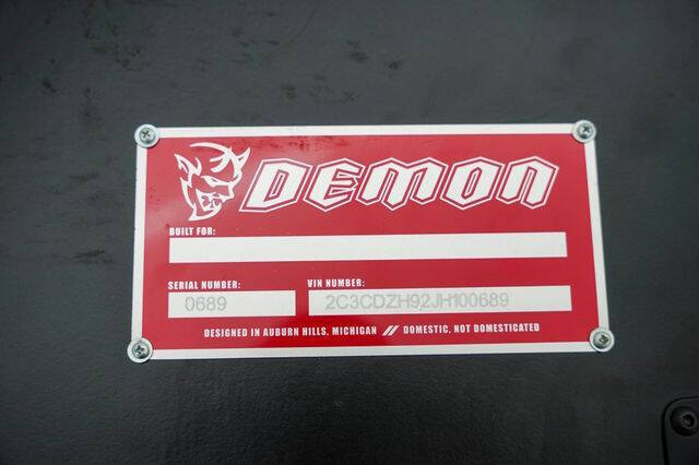 2018 Dodge Challenger SRT Demon