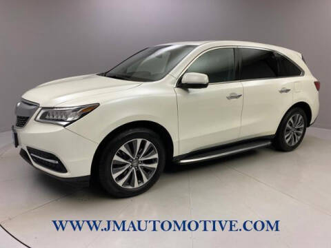 2016 Acura MDX for sale at J & M Automotive in Naugatuck CT