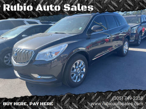 2014 Buick Enclave for sale at Rubio Auto Sales in Homestead FL