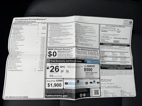 2016 BMW 5 Series 528i xDrive