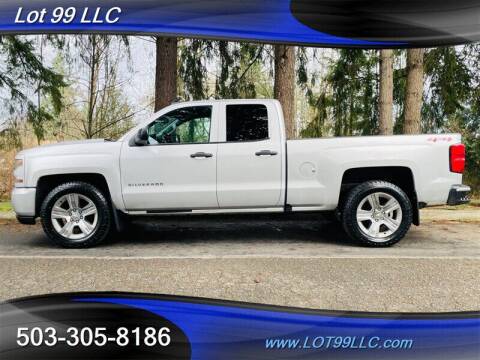 2018 Chevrolet Silverado 1500 for sale at LOT 99 LLC in Milwaukie OR