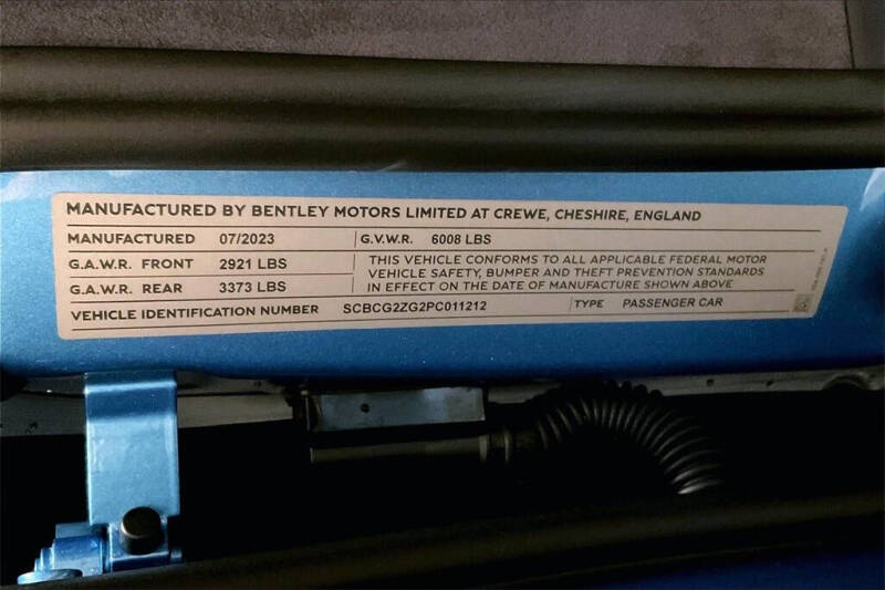 2023 Bentley Continental