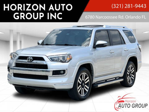 2016 Toyota 4Runner for sale at HORIZON AUTO GROUP INC in Orlando FL