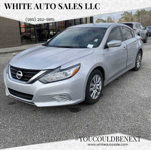 2016 Nissan Altima for sale at WHITE AUTO SALES LLC in Houma LA