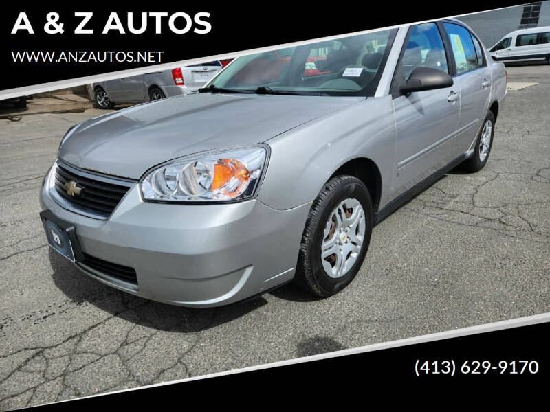 2007 Chevrolet Malibu for sale at A & Z AUTOS in Westfield MA