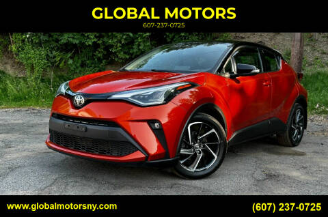 2020 Toyota C-HR for sale at GLOBAL MOTORS in Binghamton NY
