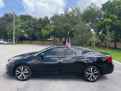 2016 Nissan Maxima for sale at Eden Cars Inc in Hollywood FL