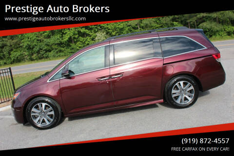 2014 Honda Odyssey for sale at Prestige Auto Brokers in Raleigh NC