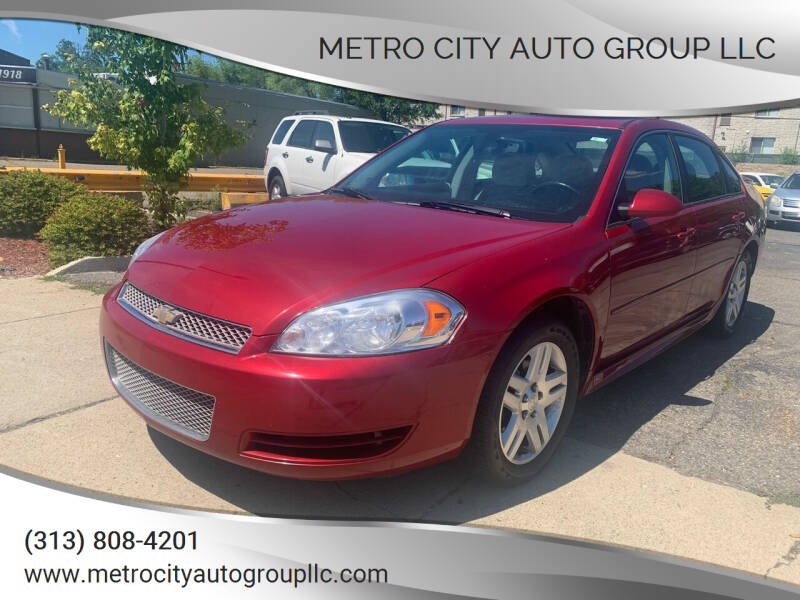 2012 Chevrolet Impala for sale at METRO CITY AUTO GROUP LLC in Lincoln Park MI