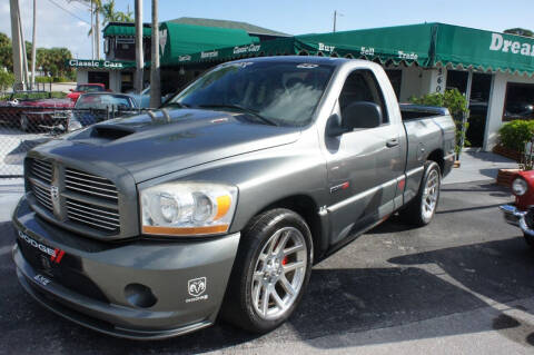 2006 Dodge Ram 1500 SRT-10 for sale at Dream Machines USA in Lantana FL