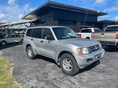 2002 Mitsubishi Montero for sale at Transcontinental Car USA Corp in Fort Lauderdale FL