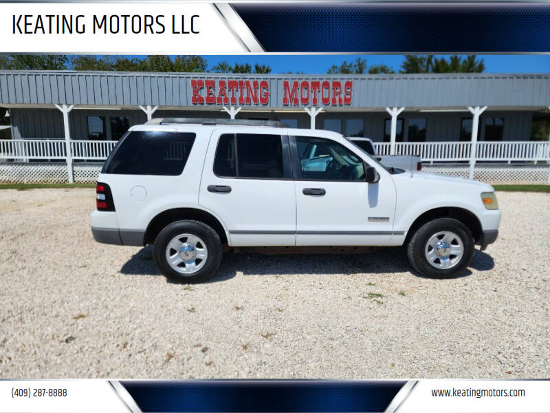 2006 Ford Explorer for sale at KEATING MOTORS LLC in Sour Lake TX