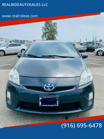 2010 Toyota Prius for sale at REALRIDEAUTOSALES LLC in Sacramento CA