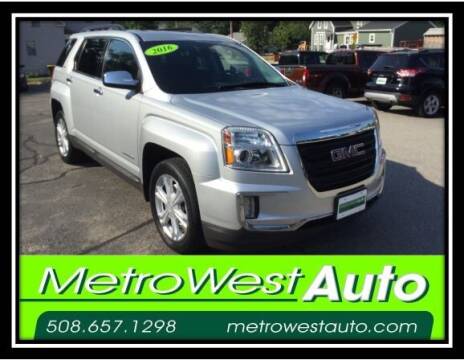 2016 GMC Terrain for sale at Metro West Auto in Bellingham MA