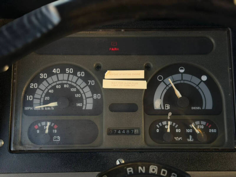 1992 GMC P30 Forward Control Chassis