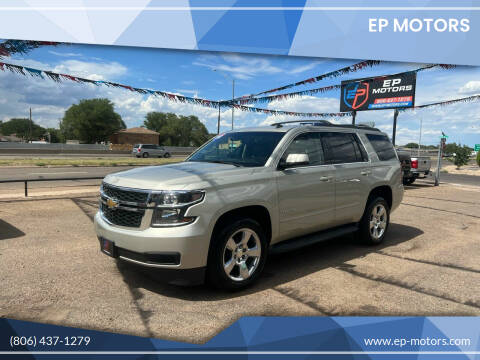2015 Chevrolet Tahoe for sale at EP Motors in Amarillo TX