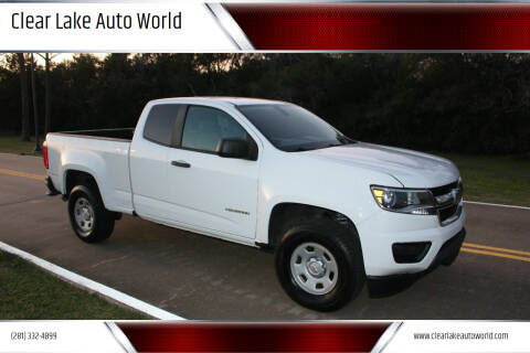 2016 Chevrolet Colorado for sale at Clear Lake Auto World in League City TX