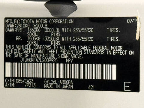 2020 Lexus RX 450hL