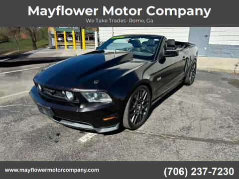 2012 Ford Mustang for sale at Mayflower Motor Company in Rome GA