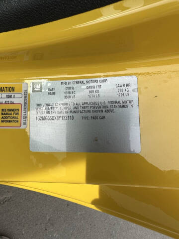 2008 Pontiac Solstice GXP