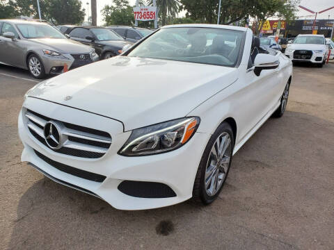 2018 Mercedes-Benz C-Class for sale at Convoy Motors LLC in National City CA