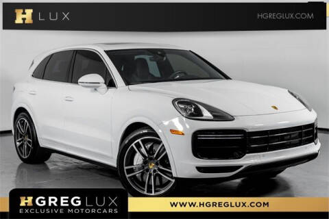 2022 Porsche Cayenne for sale at HGREG LUX EXCLUSIVE MOTORCARS in Pompano Beach FL