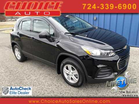 2017 Chevrolet Trax for sale at CHOICE AUTO SALES in Murrysville PA