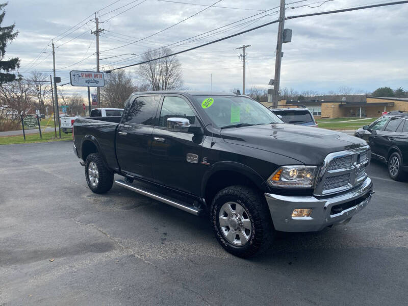 2016 RAM 2500 for sale at JERRY SIMON AUTO SALES in Cambridge NY