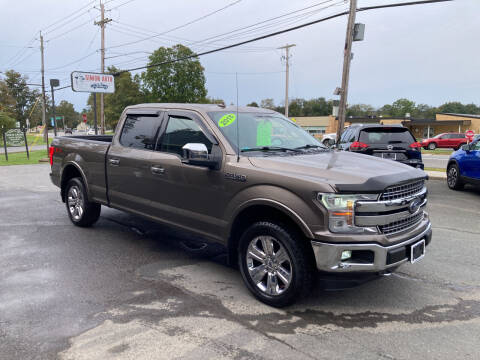 2018 Ford F-150 for sale at JERRY SIMON AUTO SALES in Cambridge NY