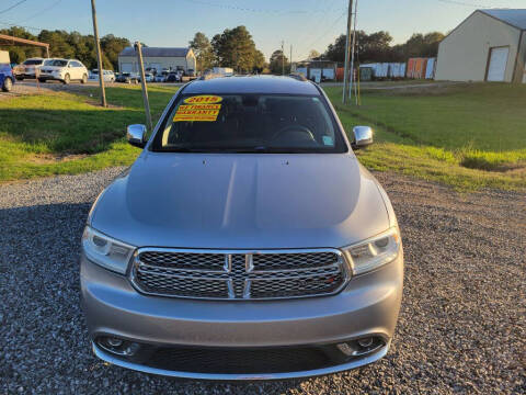 2015 Dodge Durango for sale at Auto Guarantee, LLC in Eunice LA