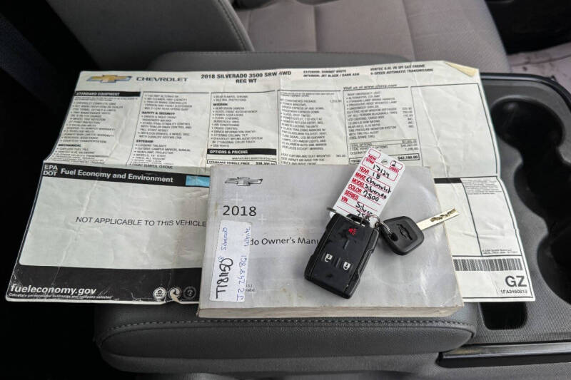 2018 Chevrolet Silverado 3500HD Work Truck