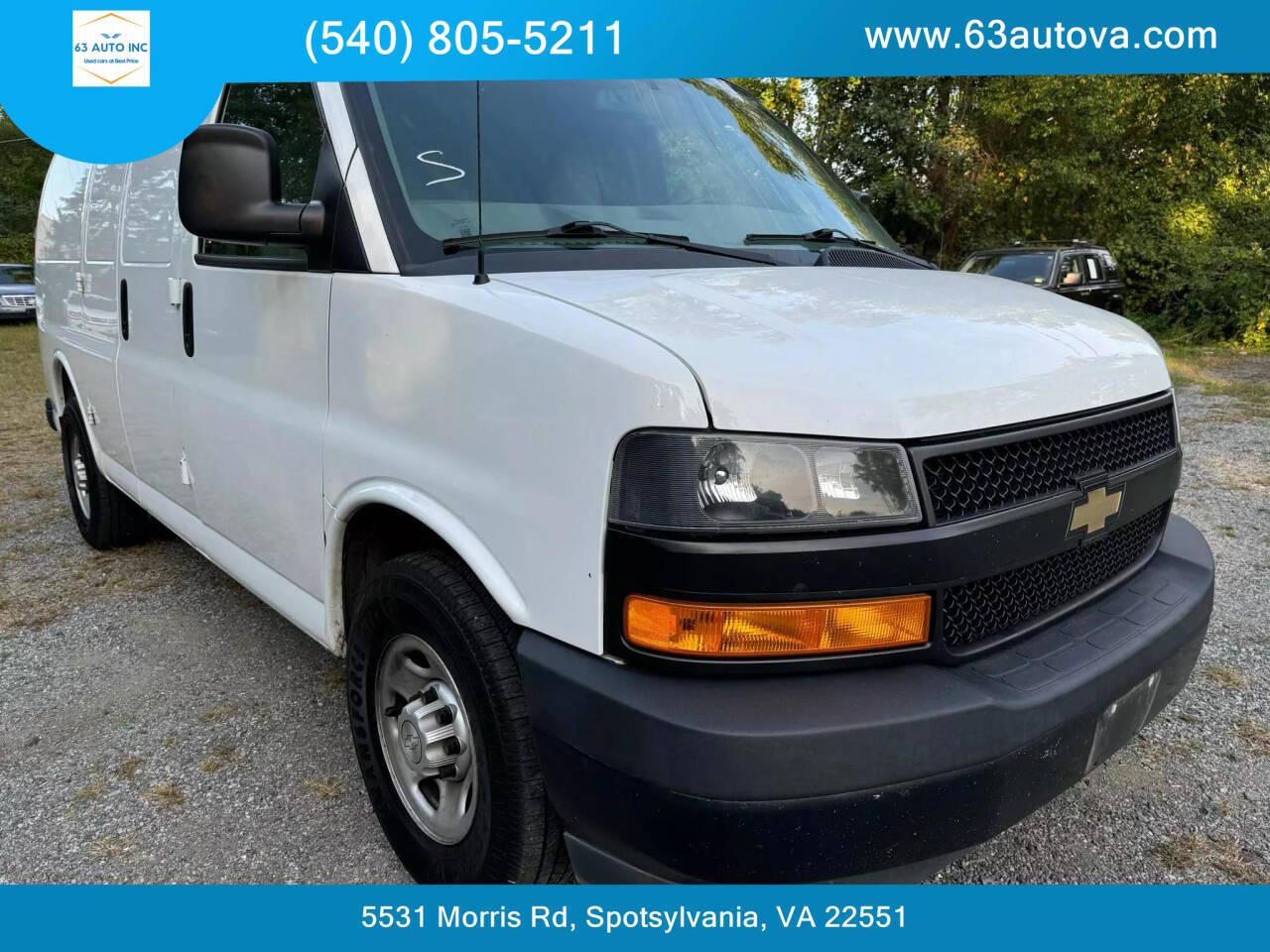 2019 Chevrolet Express for sale at 63 Auto Inc in Spotsylvania, VA