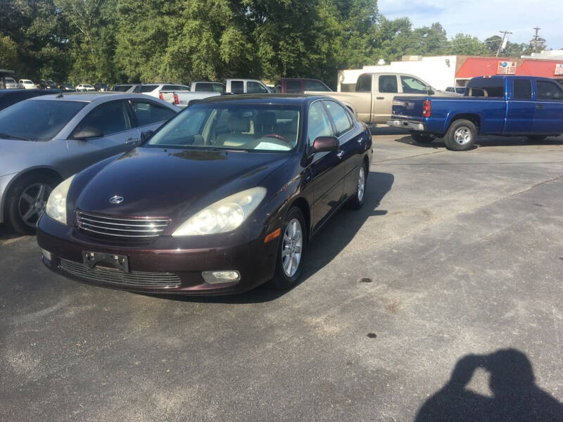 2004 Lexus ES 330 for sale at Tri-County Auto Sales in Pendleton SC