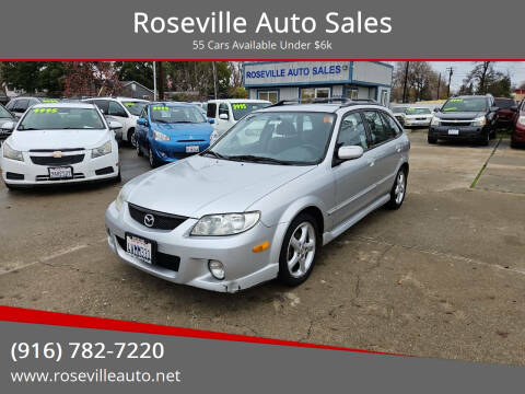 2002 Mazda Protege5 for sale at Roseville Auto Sales in Roseville CA