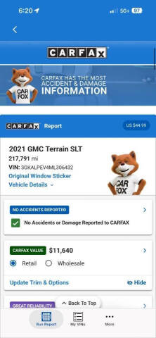 2021 GMC Terrain SLT