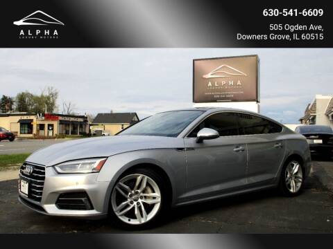 2019 Audi A5 Sportback for sale at Alpha Luxury Motors in Downers Grove IL