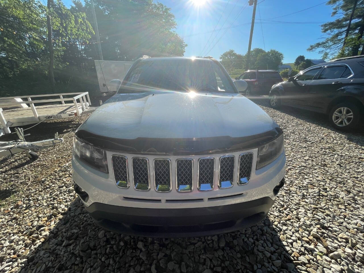 White 2014 Jeep Compass Latitude 4x4 Latitude 4dr SUV 2