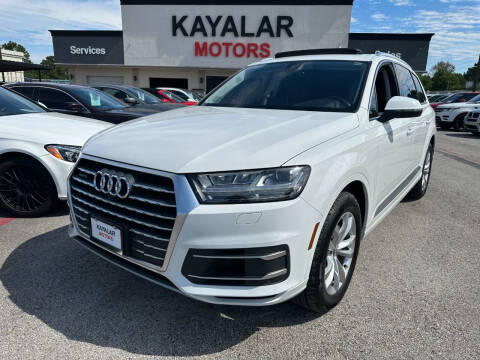 2019 Audi Q7 for sale at KAYALAR MOTORS in Houston TX