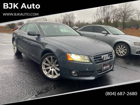 2011 Audi A5 for sale at BJK Auto in Mineral VA