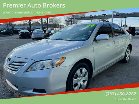 2009 Toyota Camry for sale at Premier Auto Brokers in Virginia Beach VA