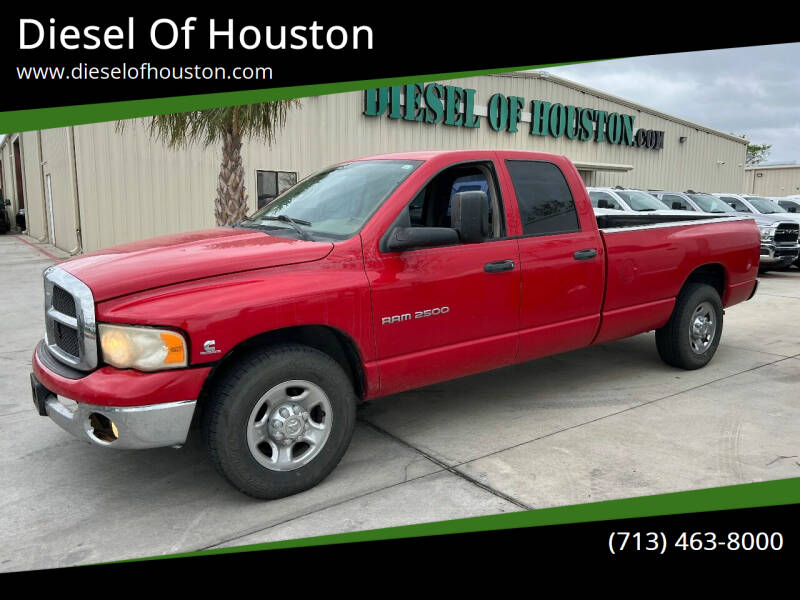 2004 Dodge Ram 2500 for sale at Diesel Of Houston in Houston TX