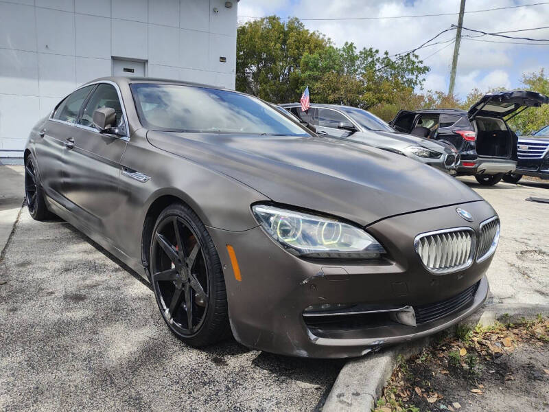 2013 BMW 6 Series 650i Gran Coupe